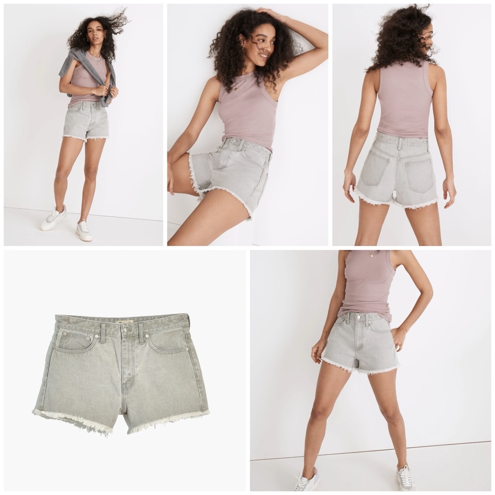 NWT Madewell Relaxed Denim Shorts